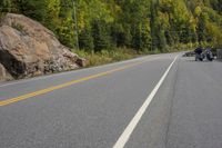 Canadian Asphalt Road in Ontario