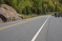 Canadian Asphalt Road in Ontario