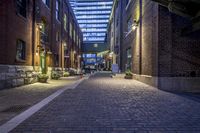 Canadian City with Straight Road and Urban Infrastructure 001