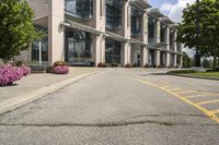 A Canadian City: Street View with Nature from a POV Perspective