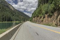 Canadian Highlands: Forest Road with Straight-Down-the-Road POV