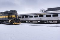 Canadian Industrial Landscape: Factories and Railroad 001