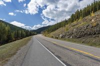 Canadian Landscape in Alberta: Mountains and Forest