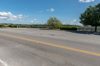 Canadian Landscape: A Day with Clouds and Trees