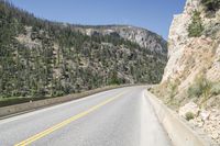 Canadian Landscape: Mountain Road in Lillooet