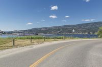 Canadian Landscape of Mountains and Ocean