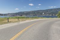 Canadian Landscape: Mountains and Ocean 003