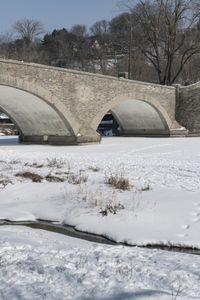 Canadian Landscape: Winter Snow Covered Toronto