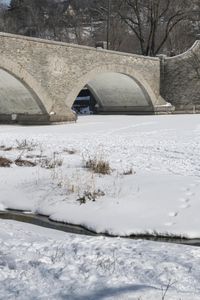 Canadian Landscape: Winter Snow Covered Toronto