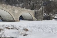 Canadian Landscape in Winter: Snowy Views Near Toronto