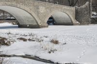 Canadian Landscape in Winter: Snowy Views Near Toronto