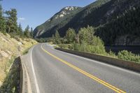 A Canadian Mountain Road: Exploring the Highland Landscape