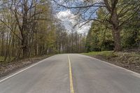 Canadian Nature: Drive Straight Down the Road