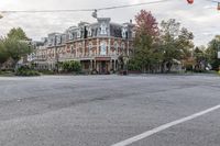 Canadian Residential Neighborhood: Streetscape in Ontario