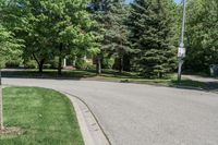 Canadian Residential Road in Toronto: Smooth Asphalt