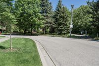 Canadian Residential Road in Toronto: Smooth Asphalt