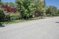 Canadian Residential Street - Asphalt Day