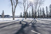 Canadian Residential Streets: Snow Covered and Serene