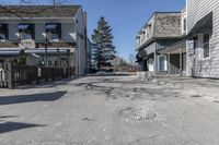 Canadian Suburb: House Shop under Clear Sky