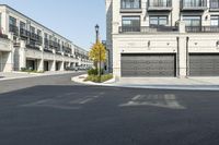 Canadian Suburb: Residential Area with Clear Skies