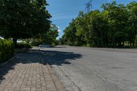 Canadian Suburban Landscape: A Day in a Grassy Lot