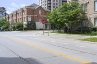 Canadian Suburban Landscape: Townhomes and Homes