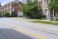 Canadian Suburban Landscape: Townhomes and Homes