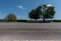 Canadian Suburban Neighbourhood: A Tree-Lined Street