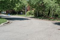 Canadian Suburban Road, Daytime