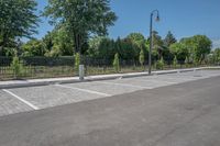 Canadian Suburban Streets: A Clear Sky View