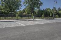 Canadian Suburban Streets: A Clear Sky View