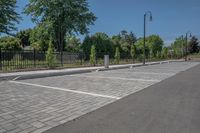 Canadian Suburban Streets: A Clear Sky View