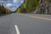 Canadian Thoroughfare: Asphalt Road During the Day