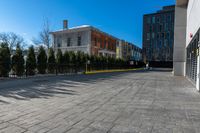 Canadian Urban Vibes: Hotel Entry with a Stylish Driveway