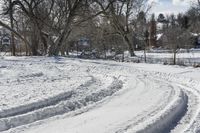 Winter Landscape in Ontario, Canada