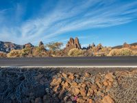 Canary Islands Landscape: Low Mountains and Clouds