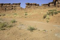 Canyonlands Landscape: Red Rock Formation in Utah