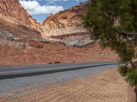 Capitol Reef: Driving on Highway 12 in Utah