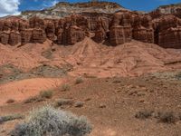 Capitol Reef Landscape: A Day of Clear Skies and Natural Beauty