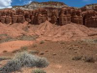 Capitol Reef Landscape: A Day of Clear Skies and Natural Beauty