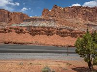 Capitol Reef Road in Utah: Majestic Landscape