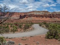 Capitol Reef, USA: Dirt and Gravel Streets in a Natural Setting