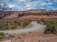 Capitol Reef, USA: Dirt and Gravel Streets in a Natural Setting