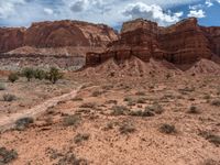 Capitol Reef, Utah: Clear Sky Landscape