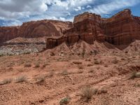 Capitol Reef, Utah: Clear Sky Landscape