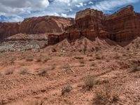 Capitol Reef, Utah: Clear Sky Landscape