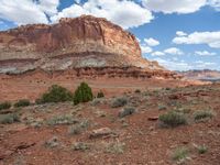 Capitol Reef, Utah: Open Space and Clouds