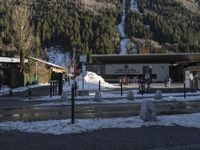 Chamonix, France Landscape under a Clear Sky