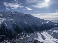 Chamonix, France: Snow-covered Mountains