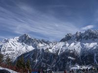 Chamonix Mont Blanc Alps Mountain View 001